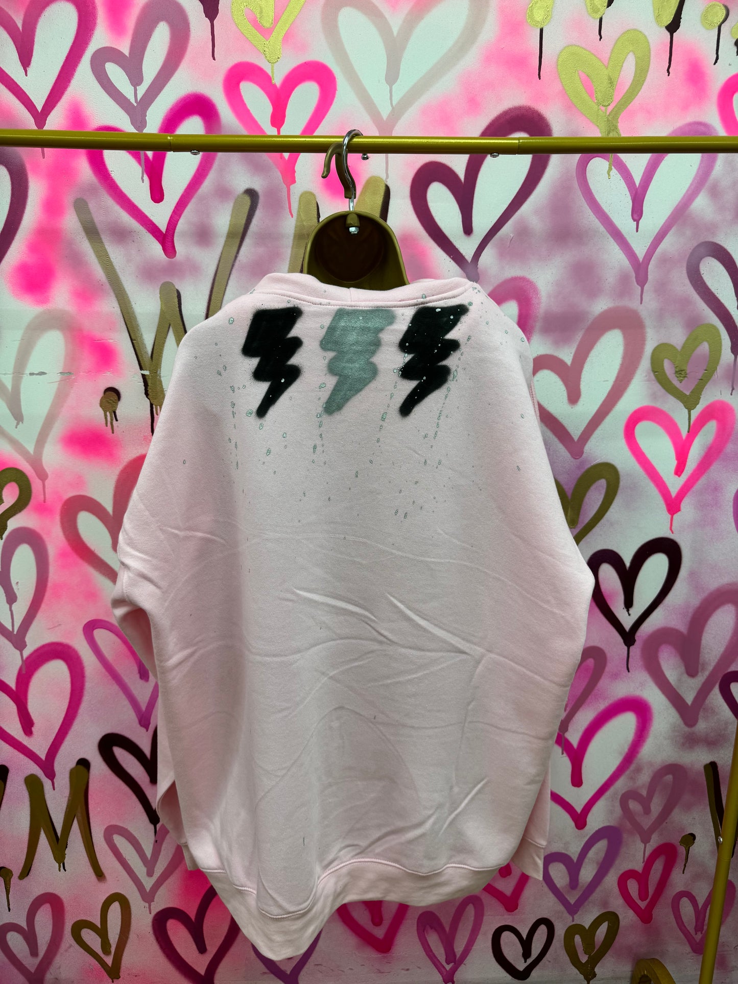 Dion “Black & Silver” - Pink Hoodie