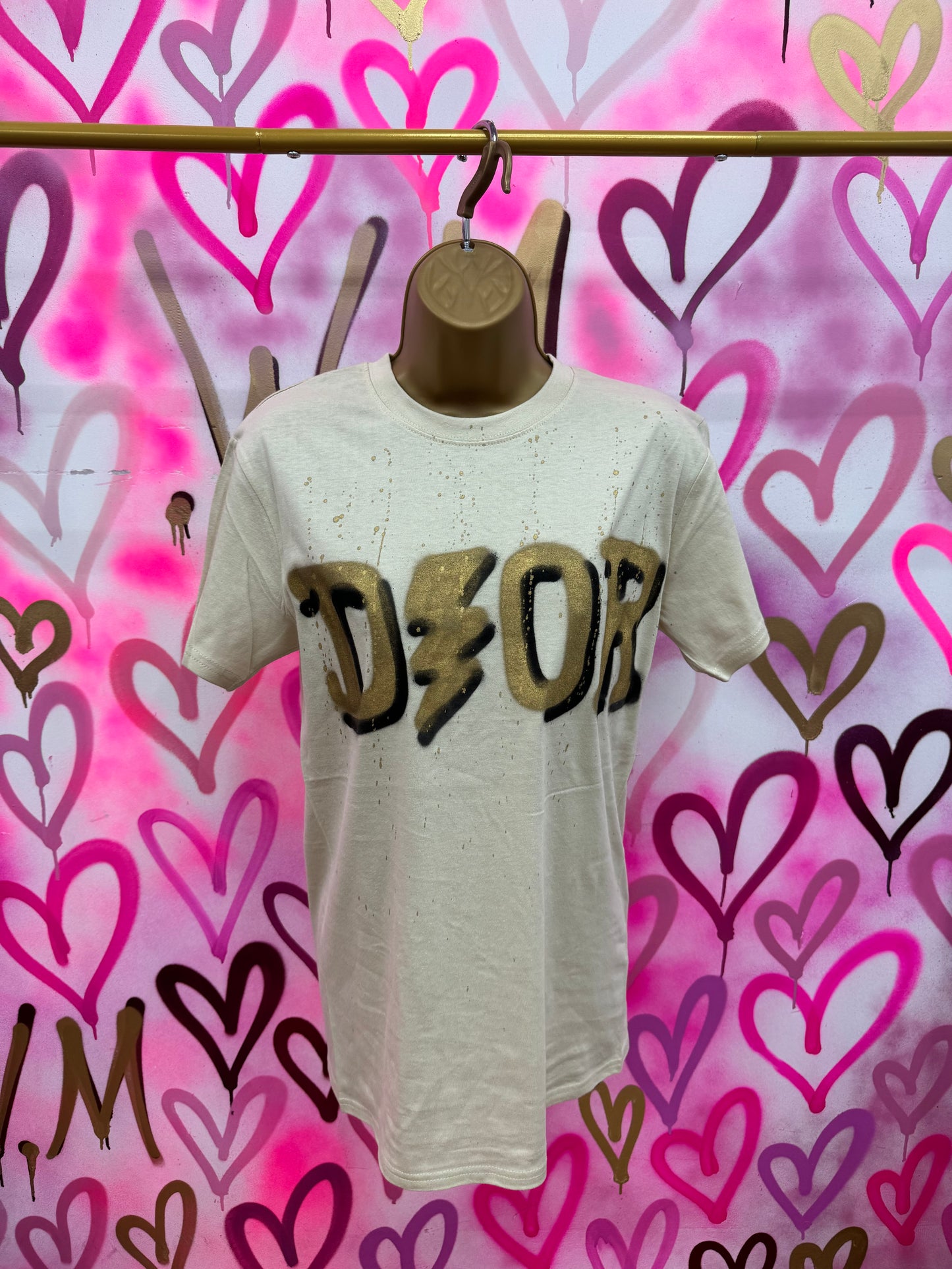 Dion “Black & Gold” - Stone T-Shirt