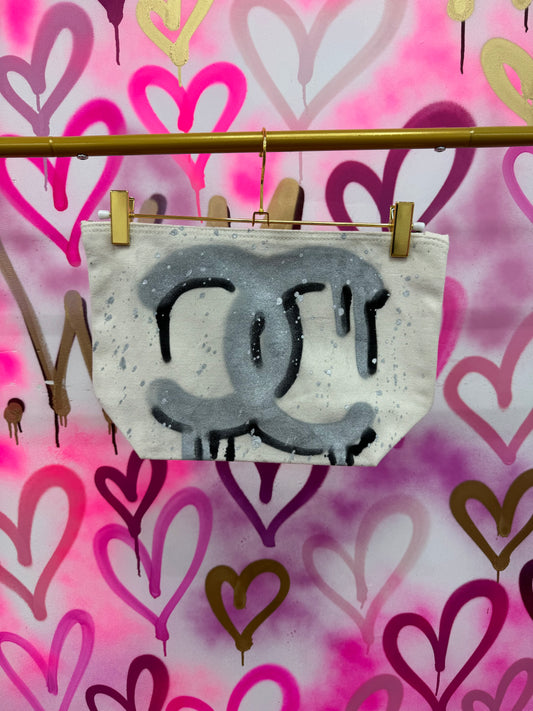 Drip City “Black & Silver” - Pouch