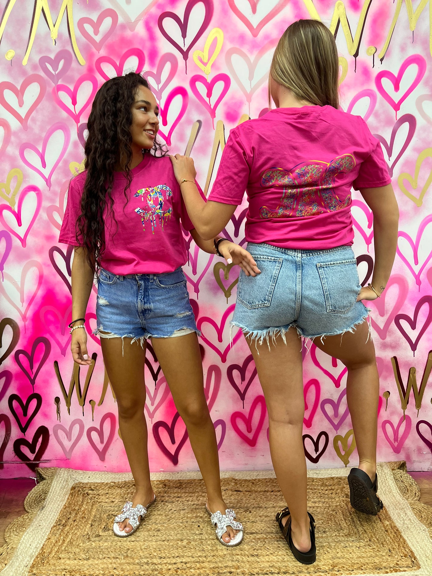 Drip City “Multicoloured” Pink T-Shirt