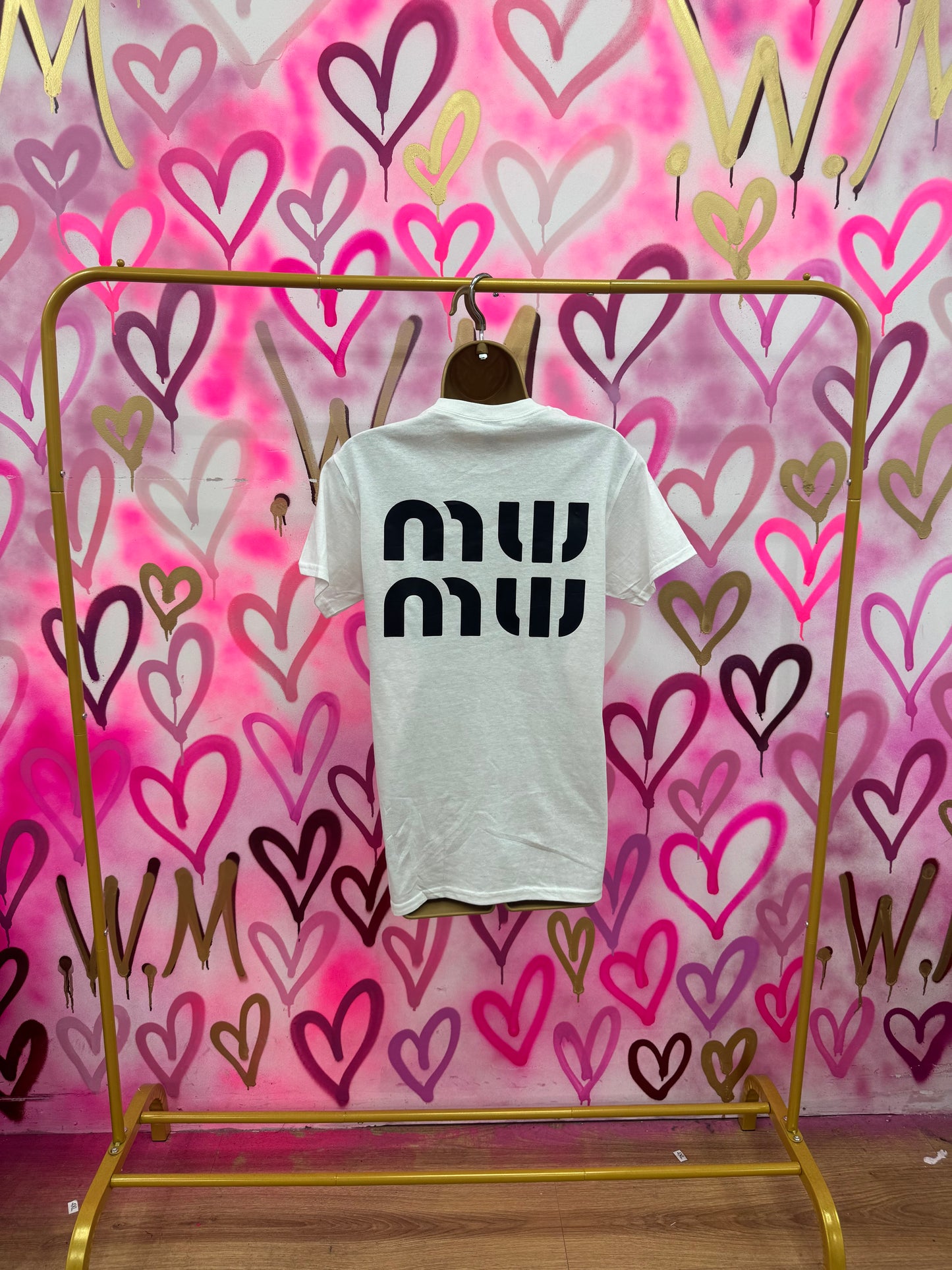 MW “Black” White T-Shirt