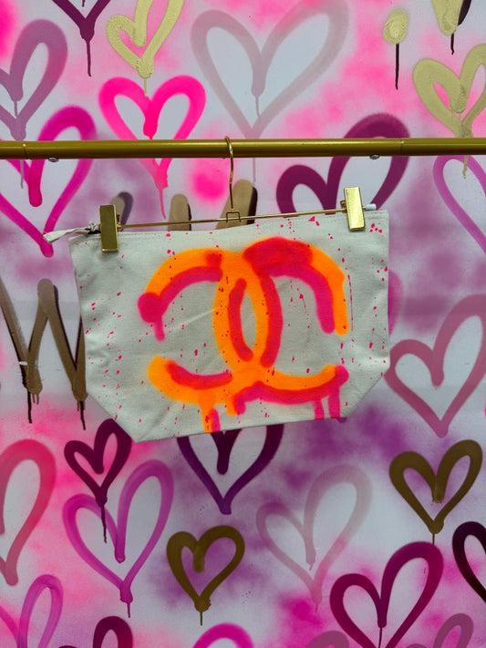 Drip City “Neon Pink & Orange” - Pouch