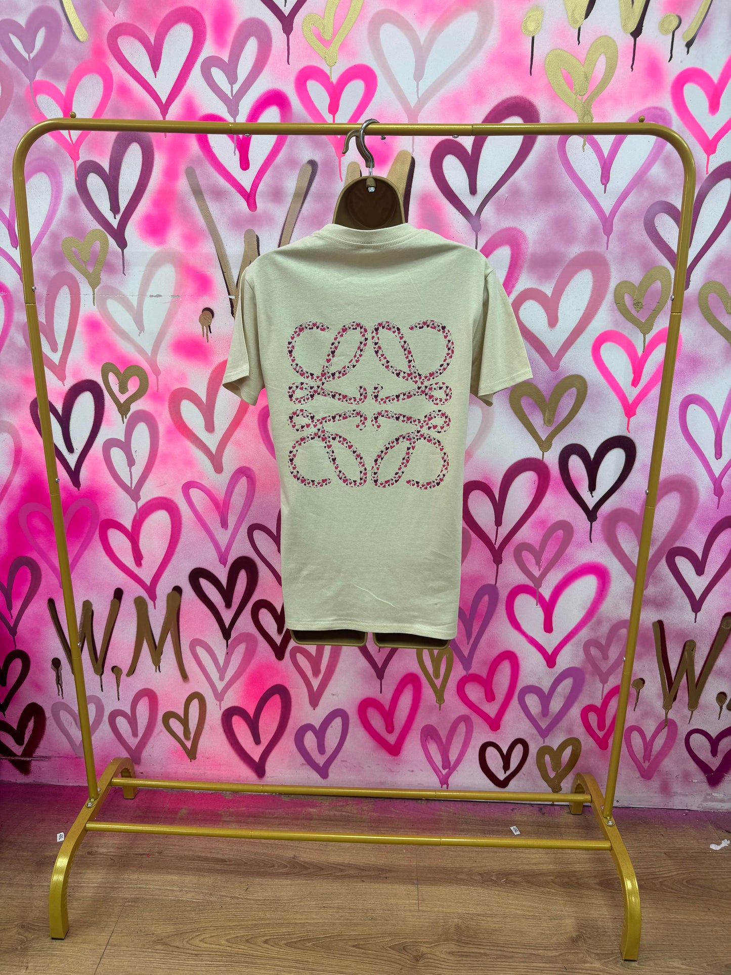 Lola “Pink Hearts” Stone T-Shirt