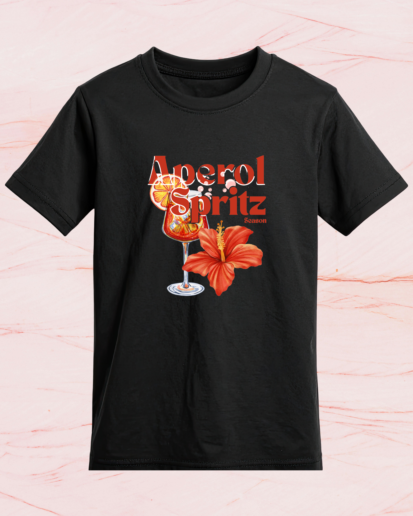 Aperol Spritz Print T-shirt