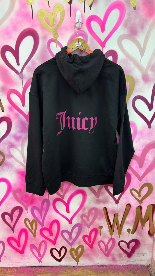 Lucy "Pink" Black Hoodie