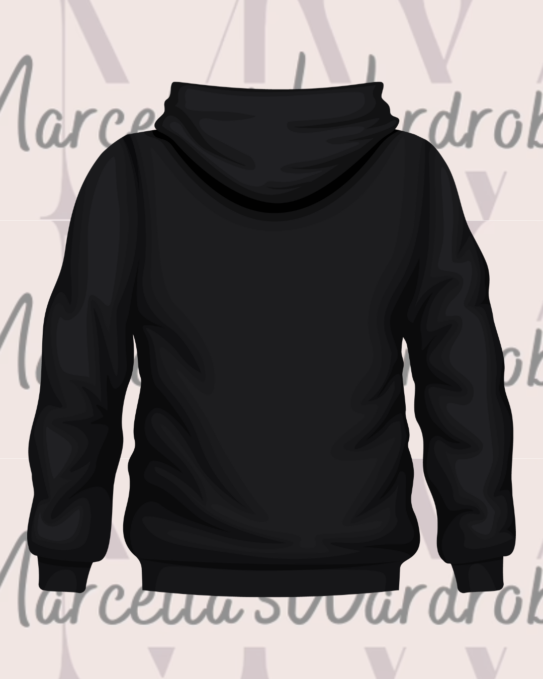 "City Leaf" Black Hoodie
