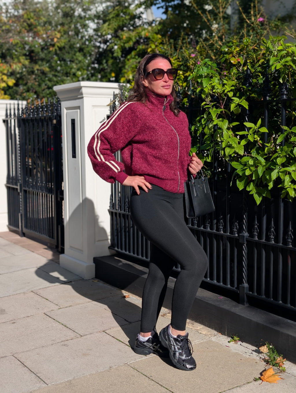 The Sport Luxe Teddy Zip-Up Jacket