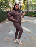 The Paisley Print Puffer Jacket