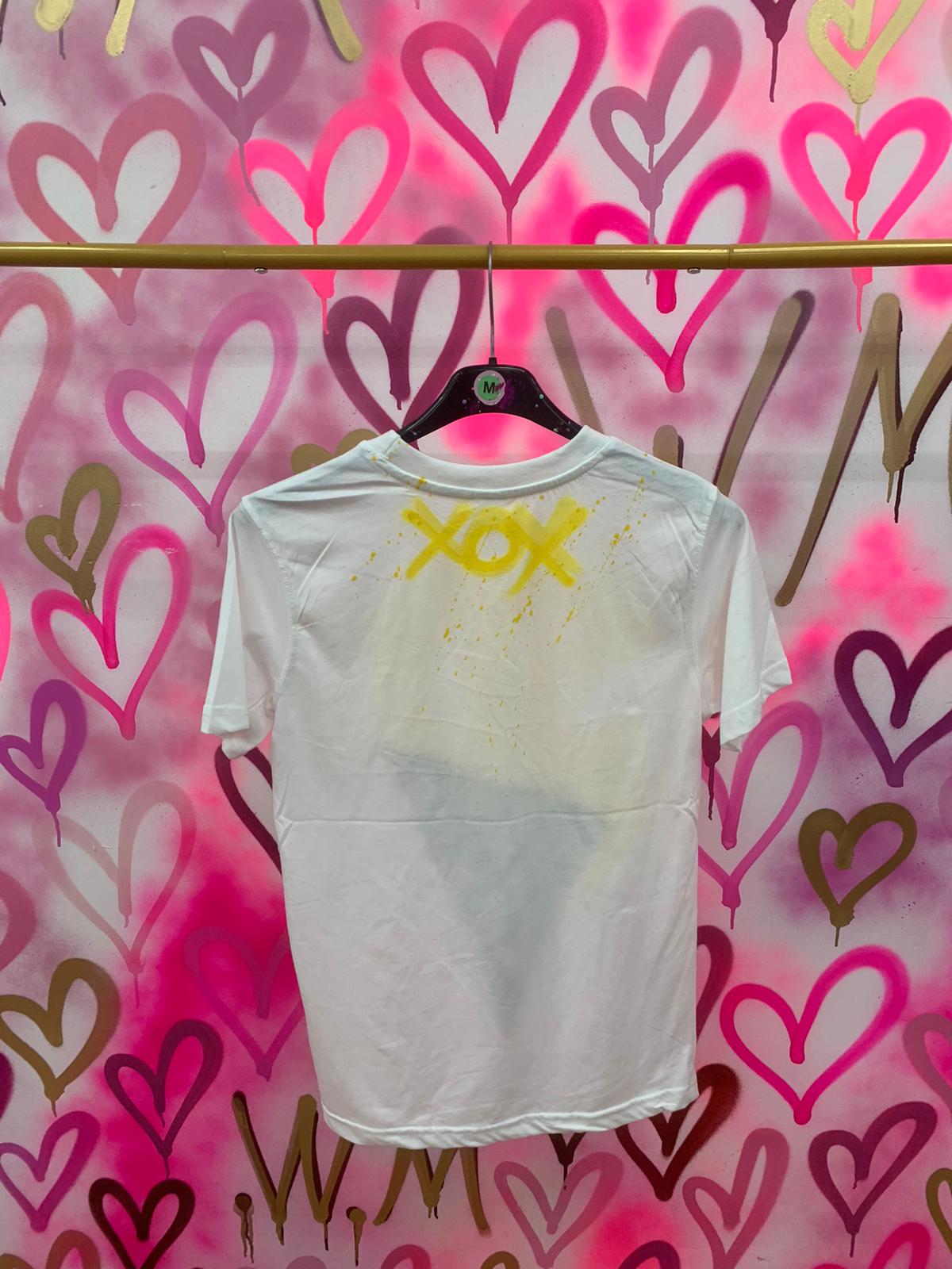 City Drips Ice Cream "Yellow" White T-shirt
