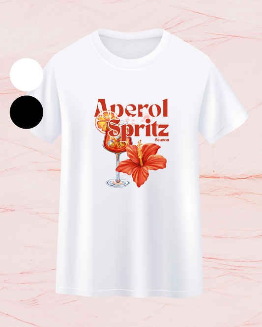 Aperol Spritz Print T-shirt