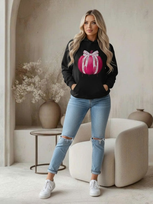 Pink Pumpkin Hoodie
