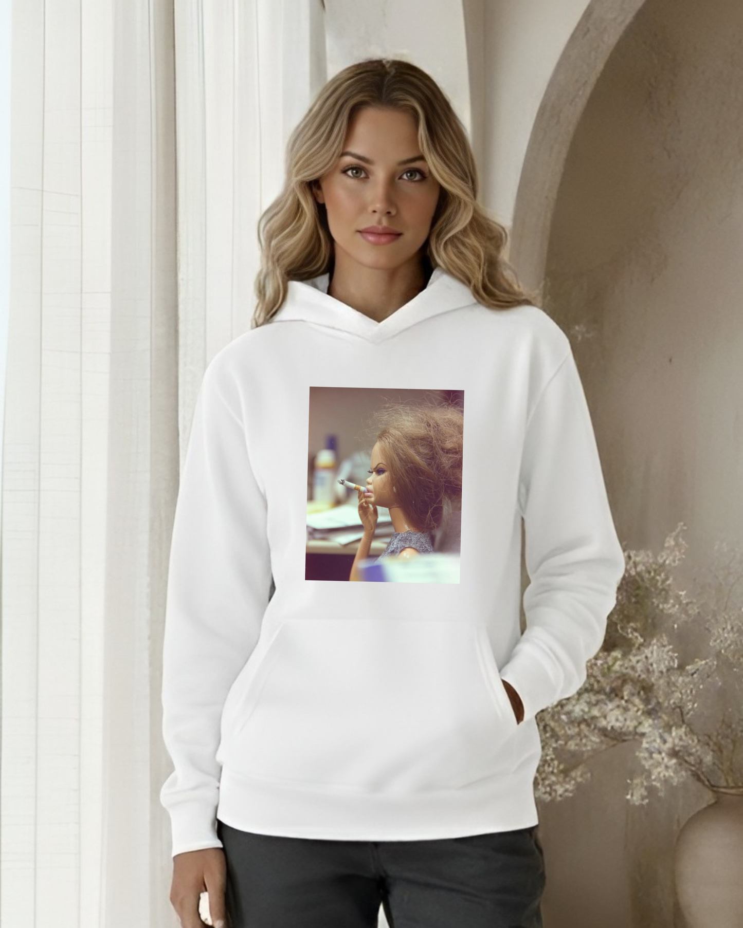 "Corporate Job Marcie" - Available in White or Black Hoodie